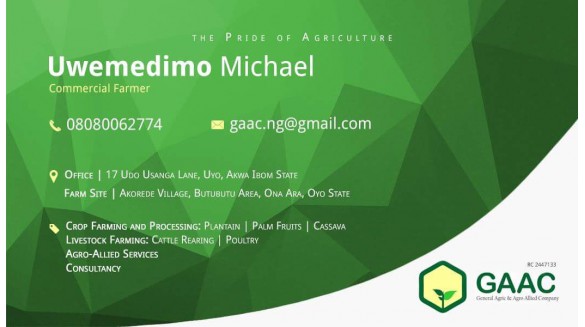 General Agric & Agro Allied Company Nigeria. 