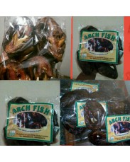 Arch fish!  Hygienically processed and packaged smoked cat fish 